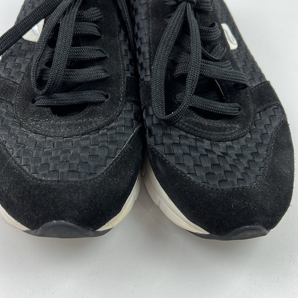 Geox Women's Black lace up sneakers size 40 - Picture 3 of 10
